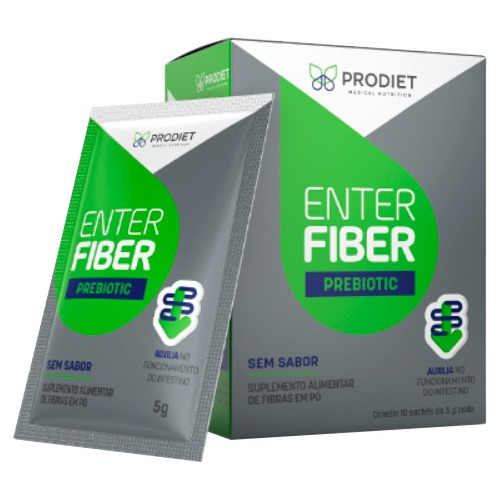 Enterfiber Prebiotic Sache 5g Unidade - Prodiet - Sem Sabor