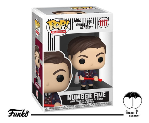 Funko Pop! Numero 5 #1117 The Umbrella Academy (number Five)