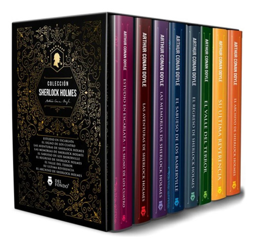 Colección Completa Sherlock Holmes (8 Tomos) / Conan Doyle