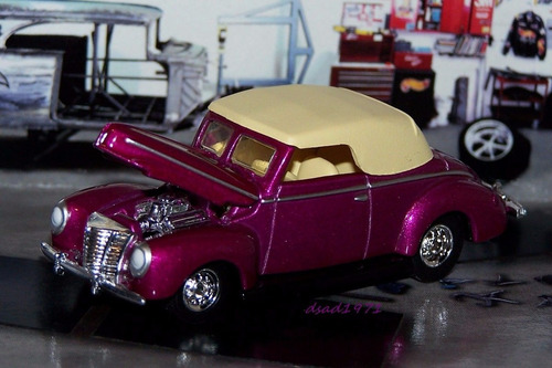1940 Ford Coupe Convertible 100% Hot Wheels Hot Rod