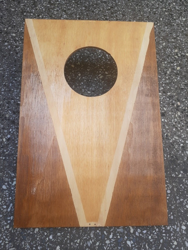 Cornhole Maiz Al Hoyo Juego Artesanal Mini Tejo De Aire