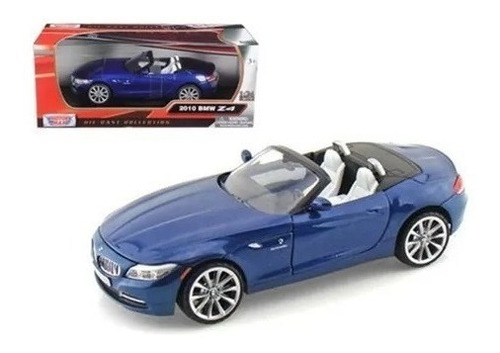 Auto De Coleccion Bmw Z4 Roadster Escala  1:24 Motormax