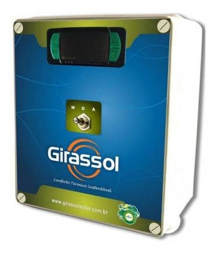 Painel De Comando Girassol Para Placa Solar