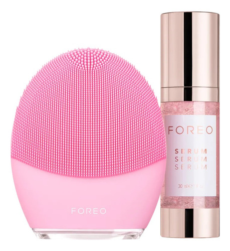 Foreo Luna 3 Picture Perfect + Serum 30ml Limpeza Facial Todo Tipo De Pele Dia/noite
