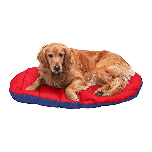 Large Dog Bed Trail Pup Travel Pillow Mat W/ Stuff Sack...