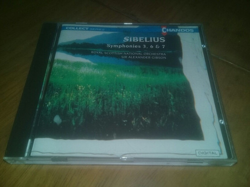 Sibelius Symphonies 3, 6 & 7 Royal Scortish Alexander Gibson