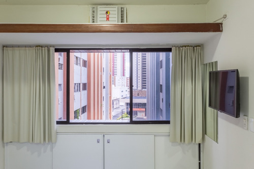 Imagem 9 de 14 de Flat 305 Boa Viagem Preço Justo P/até 3 Hóspedes, Completão