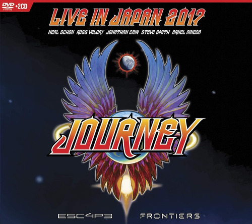 2 Cds + Dvd Journey Escape & Frontiers Live In Japan Lacrado