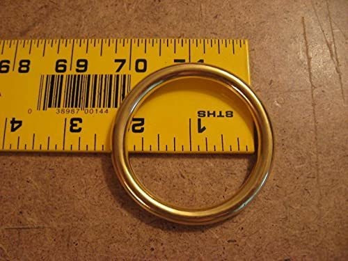 2'' Solid Brass Rings Sca Pack Of 5