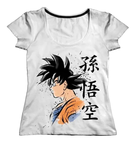 Remeras de dragon ball para mujer hotsell