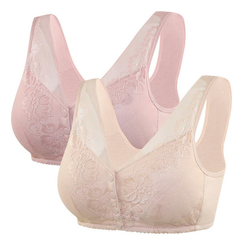 Brasier Con Push Sin Varilla Brasier Para Mujer 2 Piezas