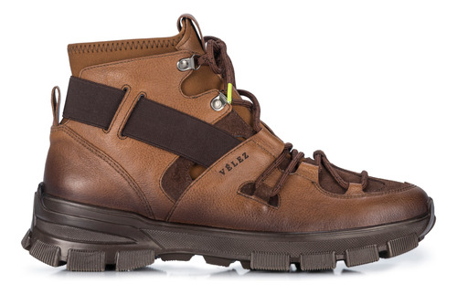 Botas Boreal De Cuero Para Hombre Efecto Espasolado Artesana