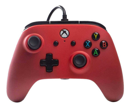 Joystick ACCO Brands PowerA Enhanced Wired Controller for Xbox One crimson fade