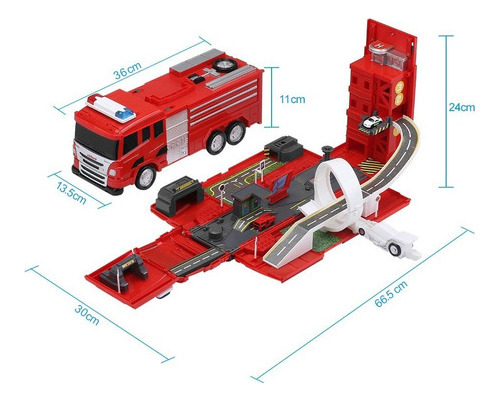 Camion Bombero Transformable En Ciudad Full - Ver Video