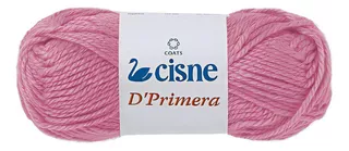 Kit 5 Novelos Lã Para Trico Cisne Dprimera 40g Rosa Chiclete