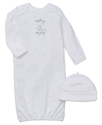 Little Me Baby Unisex 2 Piezas Footie Y Cap Set