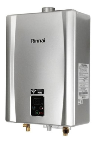 Aquecedor A Gás Rinnai E21 Feh Glp Prata