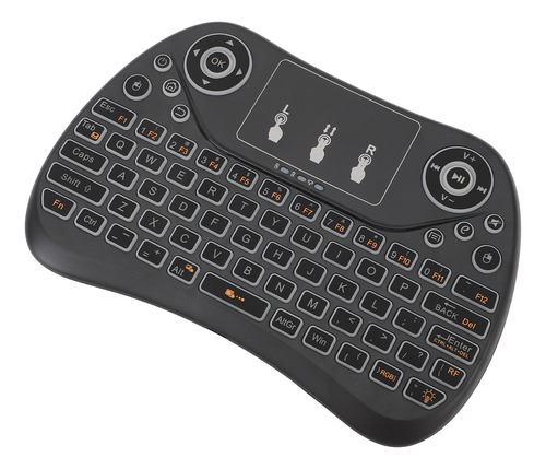 Mini Teclado De Control Remoto Inalámbrico Con Panel Táctil