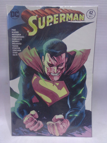 Superman Vol.42 Variante Dc Comic´s Televisa 2017