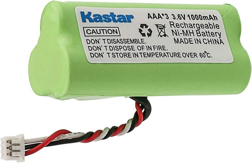 Kastar Ni-mh Rechargeable Battery Aaa 3.6v 1000mah Replaceme