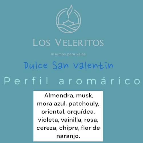 Fragancias Aromáticas Para Velas 60 Ml Dulce San Valentín