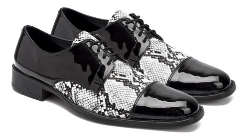 Zapatos Charol Con Cinto Simon De La Costa Vestir Ecocuero