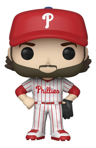 Figura Funko Pop Mlb Phillies Bryce Harper, 9,5 Cm, Vinilo