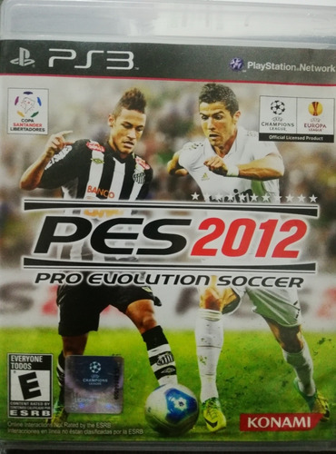 Juego Físico Fútbol Ps3 Pro Evolution Soccer Pes 2012