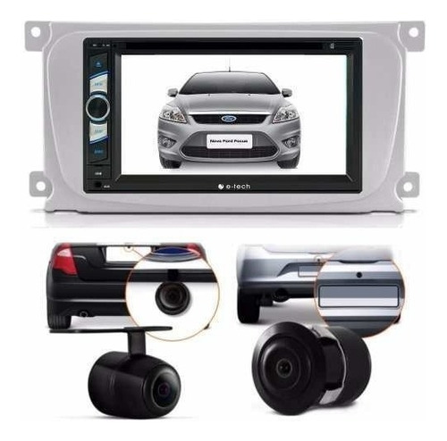Central Multimidia Dvd Ford Focus + Moldura 2 Din +camera