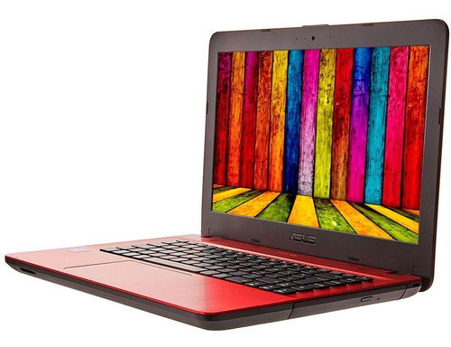 Laptop Asus A441na-ga098t N3350 4gb 500gb 14  Rojo