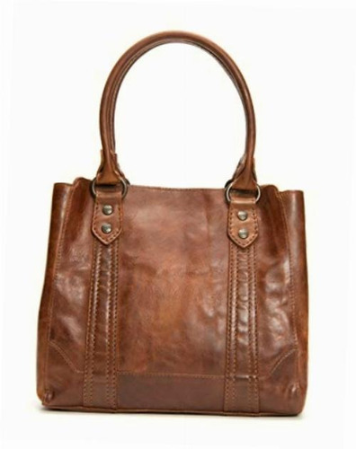 Frye Melissa Tote Leather Handbag Color Coñac