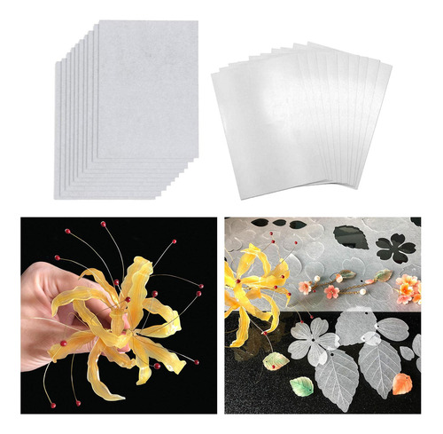 20 Piezas Hojas De Papel Termorretráctil En Estiloe