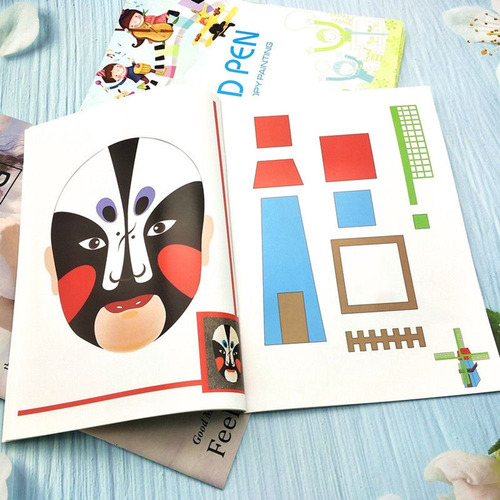 Modelo De Estênceis De Desenho: Álbum De Impressão 3d, Livro