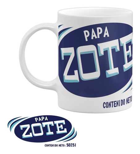 Taza Blanca Económica Día Del Padre Un Papá Zote