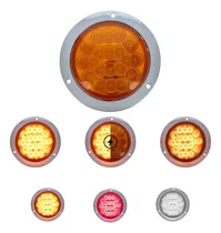 Comprar Plafon 20 Led Redondo 4 Pulgadas Alta Baja Estrobo 12-24v 