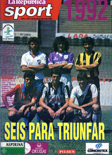 Imagen 1 de 6 de Revista La Republica Sport 1991-94 Pdf (ver Detalles)