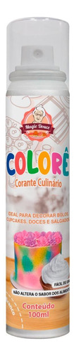 Corante Culinário Comestível Colorê - Branco 100ml