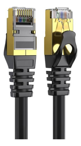 Cable Ethernet Cat 8 Rj45 Boton Suave Diseño Red Larga Para