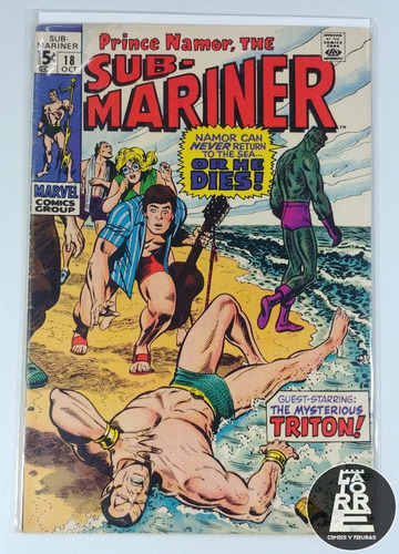 Prince Namor The Sub-mariner Vol.1 #18 - Marvel - Inglés