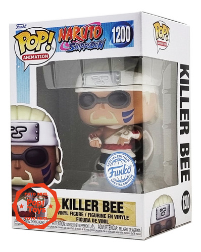 Funko Pop - Naruto - Killer Bee No. 1200 Special Edition