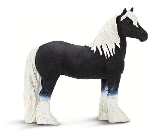 Figura Safari Caballo Gypsy Vanner Coleccionable Animales