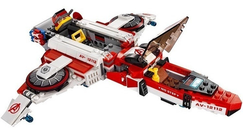 Héroes Avengers Nave Thanos 7120 Bloques Fichas N13