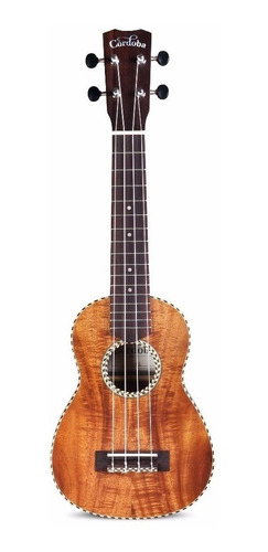 Ukelele Soprano Cordoba Con Cuerpo De Acacia 25s