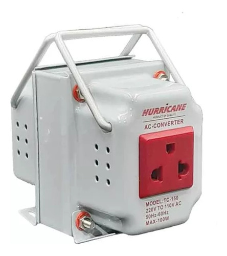 Transformador 100 Watts De 220v A 110v Marca Hurricane