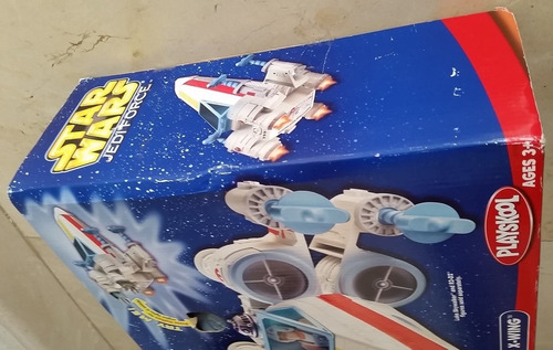 Imagen 7 de 7 de Juguete Nave Star Wars Jedi Force Luke X-wing Hasbro Playsko