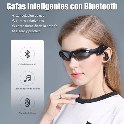 Lentes De Sol Bluetooth Manos Libres Audifonos Inalambricos