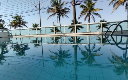 Imagem 3 de 15 de Apartamento Frente Mar 2 Dormitórios 1 Suíte No Jardim Real Em Praia Grande