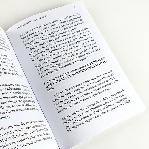 Kit 2 Livros Sermões Justificação Pela Graça E Fé Charles Spurgeon