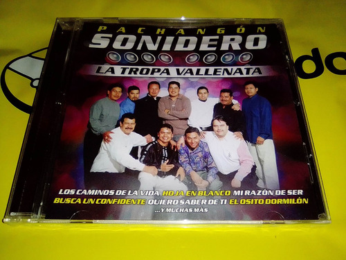 La Tropa Vallenata Cd Pachangón Sonidero Disa & Umm 2015 Nvo