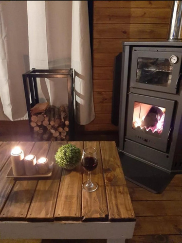 Cabaña En Alquiler Villa Serrana, Piscina Climatizada, Estufa A Leña, Wifi